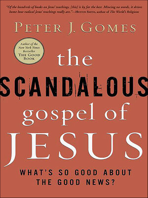 The Scandalous Gospel of Jesus - ebook